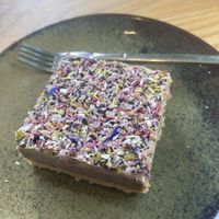 Vegan Sharp Sharp taartje   at Bij De Tuinman in Hilversum