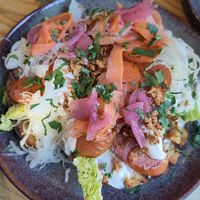 Smoked carrot in toast at Bij De Tuinman in Hilversum