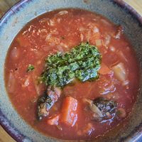 Tomato soup at Bij De Tuinman in Hilversum