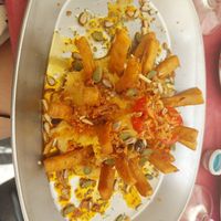 Heura with potato cream at Casa Tino in Cadiz