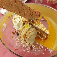 Vegan carrot cake at Casa Tino in Cadiz