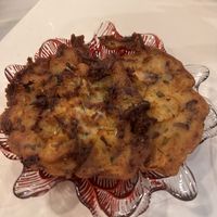 Tortillitas de verduras  at Casa Tino in Cadiz