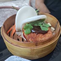 Tofu bao buns at Manon Gastro Bar & Bistro in Valletta