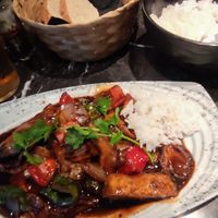 Stir frie tofu at Manon Gastro Bar & Bistro in Valletta