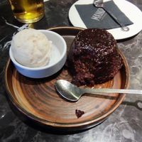 Vegan Date and Walnut Sticky Toffee Pudding at Manon Gastro Bar & Bistro in Valletta