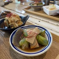 Luffa and tofu at MUM Veggie Cafe - MUM 日常野菜料理 in Kowloon