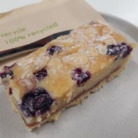 Blueberry bakewell at Grounded Coffee Roasters in Poole