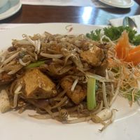 Pad Thai with tofu   at Chilli Club in Lymm