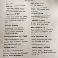   at Cumbia Kitchen - Cafe Bar in St Leonards