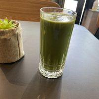 Green smoothie: tasty, thick and cold  at Seven Sundays - Osterstrasse in Hannover
