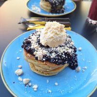 Blueberry pancakes at Seven Sundays - Osterstrasse in Hannover