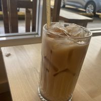 Oatmilk iced Chai  at Cafe Gudcha in Guam