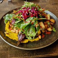 Vegan Stack at Servd in Westport