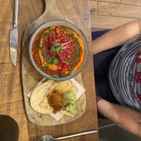 Veganised shakshuka   at Servd in Westport