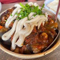 Musaka  at Ikrams in Konstanz