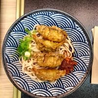 Gyoza udon at Kineya Mugimaru in North London