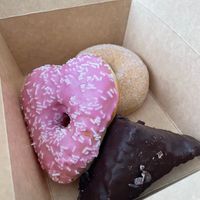 Donuts & brownie at The Sweet Vegan in Nuremberg