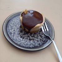 Erdnussmouse Tarte at The Sweet Vegan in Nuremberg