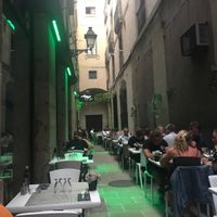 View of the terras at Avinyo10 in Barcelona