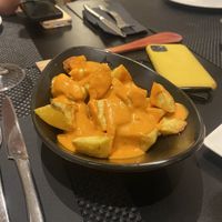 Patatas bravas  at Avinyo10 in Barcelona