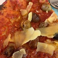 “Marinara” con aggiunta di olive taggiasche e gondino   at La Pastorella in Brescia