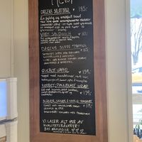 Lunch options   at Happy Foods in Oslo