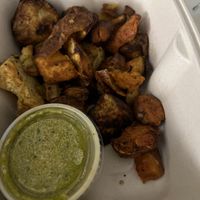 Sweet potato's at sweetgreen in Oak Brook