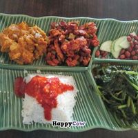 Delicious nasi lemak. at Permai Village Cafe Vegetarian Delights in Penang