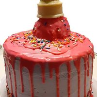 Cake at Yes It's Really Vegan Bakery in Beech Grove