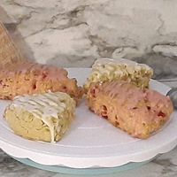 Scones at Yes It's Really Vegan Bakery in Beech Grove