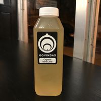 Organic mint lime lemonade at Govinda's in Philadelphia