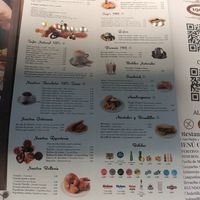 Carta at Chocolateria 1902 in Madrid