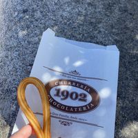churros  at Chocolateria 1902 in Madrid