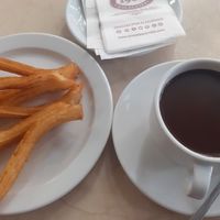  at Chocolateria 1902 in Madrid