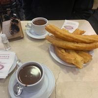  at Chocolateria 1902 in Madrid