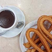  at Chocolateria 1902 in Madrid