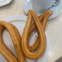   at Chocolateria 1902 in Madrid