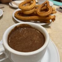   at Chocolateria 1902 in Madrid