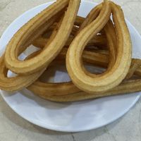 Treat  at Chocolateria 1902 in Madrid