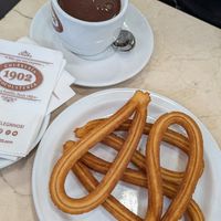  at Chocolateria 1902 in Madrid