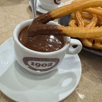 Vegan chocolate at Chocolateria 1902 in Madrid
