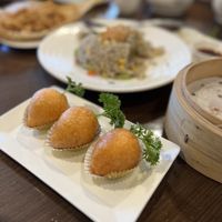 甘筍鹹水角  at Veggie Kingdom 緻素坊 in Kowloon