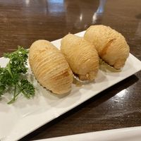 Taro puff  at Veggie Kingdom 緻素坊 in Kowloon