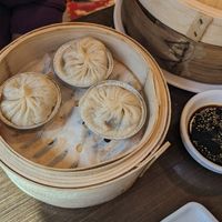 Steamed buns with shark fins in soup at Veggie Kingdom 緻素坊 in Kowloon