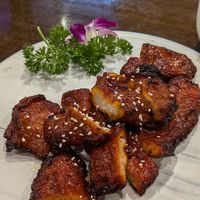 BBQ pork 🤤 at Veggie Kingdom 緻素坊 in Kowloon