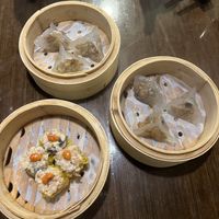 siu mai and truffle dumplings 😍😍  at Veggie Kingdom 緻素坊 in Kowloon