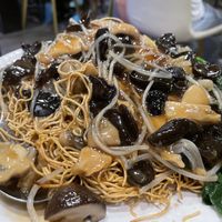 Lohan fried noodles  at Veggie Kingdom 緻素坊 in Kowloon