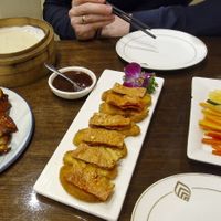 The portion sizes are big! We struggled to finish it all. at Veggie Kingdom 緻素坊 in Kowloon