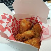 Fried seitan at The Dirty Vegans - Pop Up in Bristol