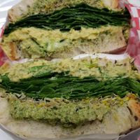 The green goddess sandwich at The Dirty Vegans - Pop Up in Bristol